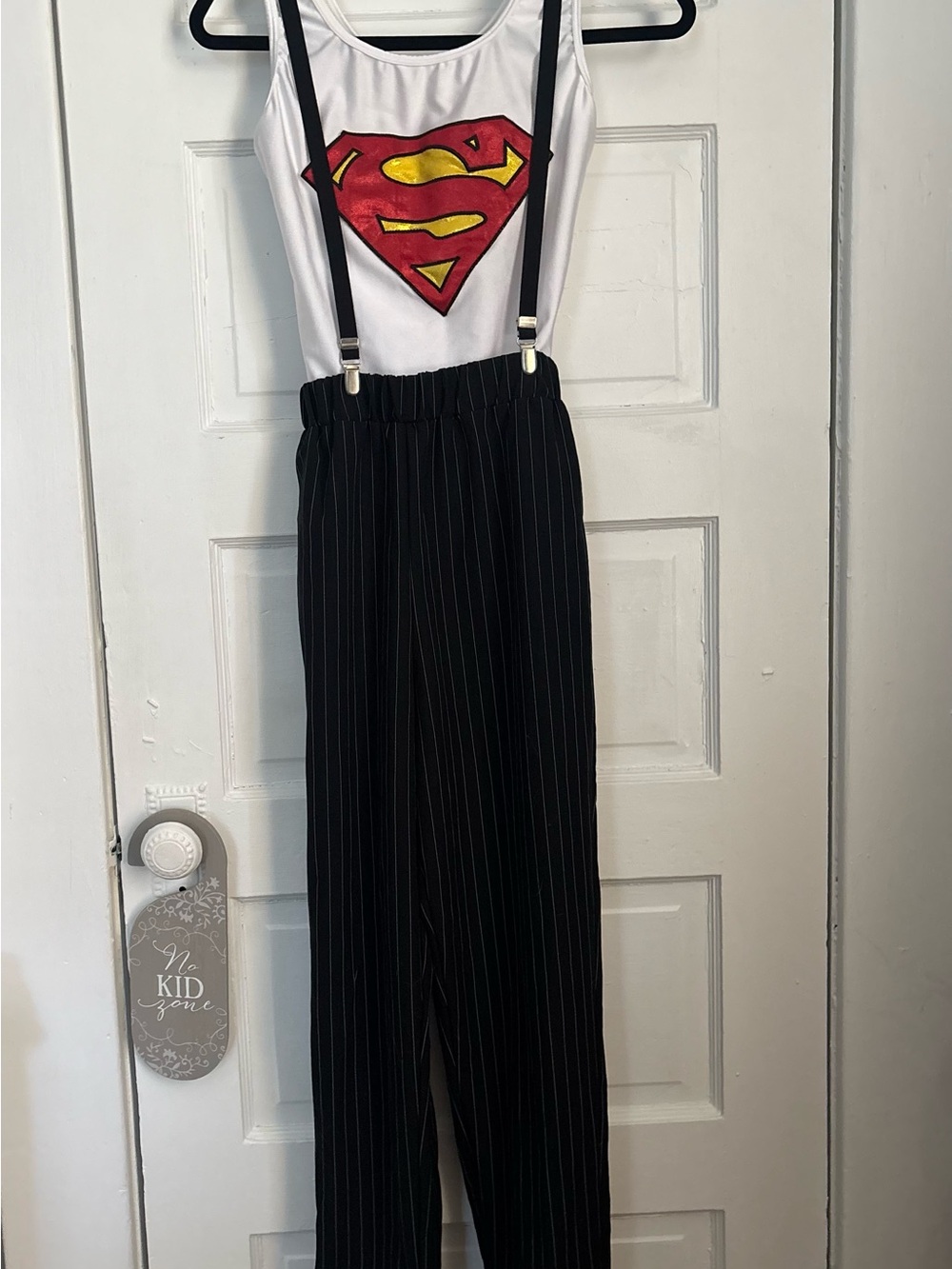 Weissman super man dance costume